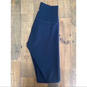 Navy Blue lululemon High Times High Waisted Luxtreme 25’ Size 2